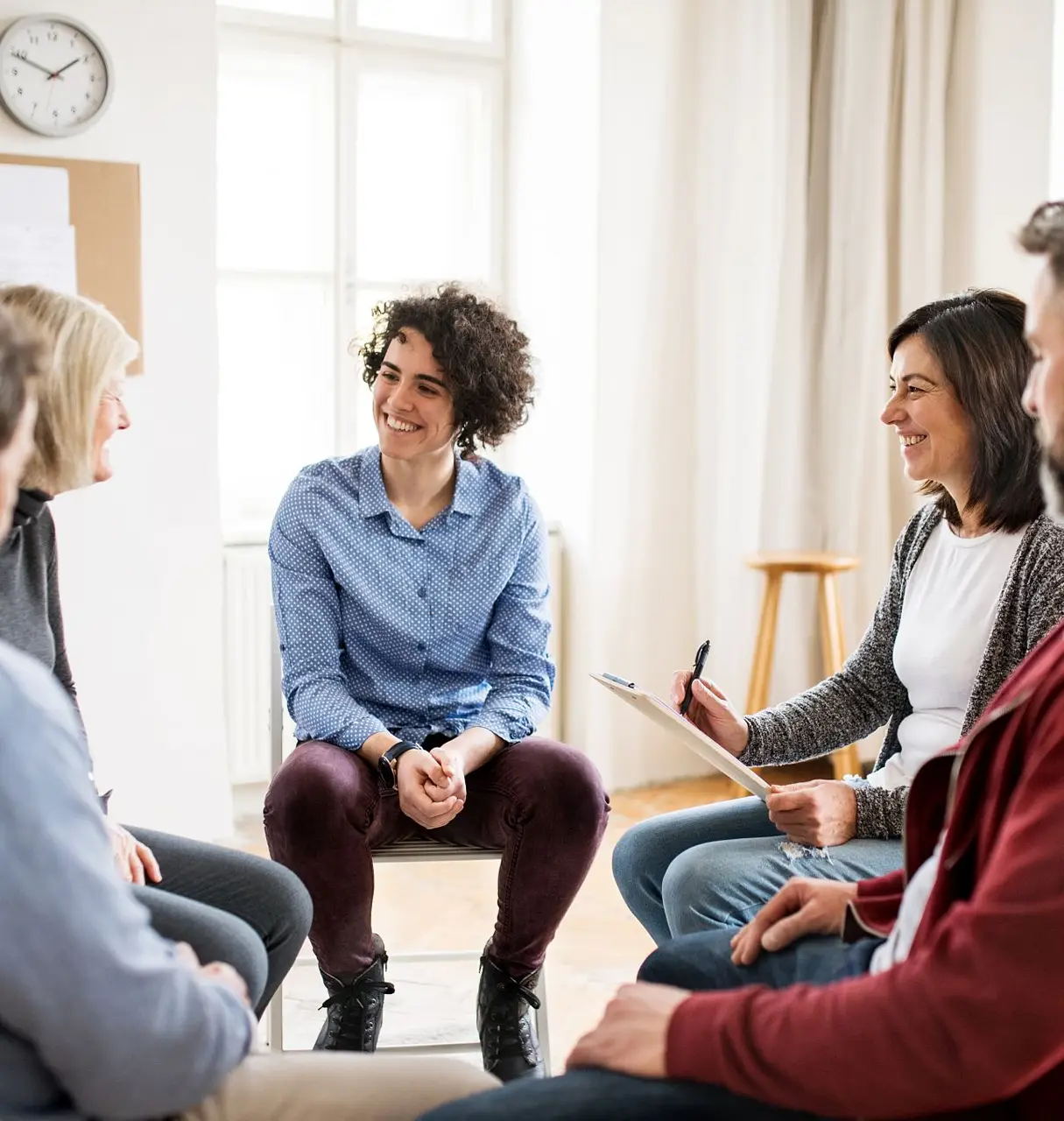 Private Kurklinik Psychosomatik - Gruppensitzung